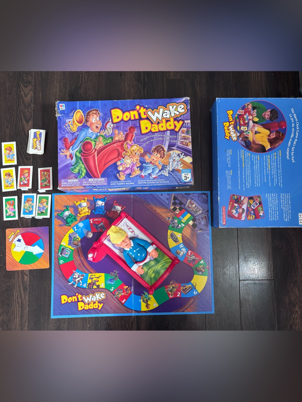 Don’t Wake Daddy 2007 Milton Bradley Hasbro French And English, Canadian Vintage